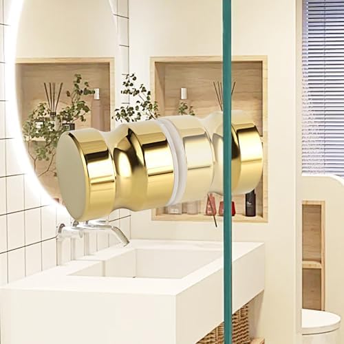 Alise Shower Glass Door Handle with Gold Finish