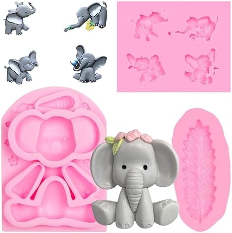 Muyulin Elephant Chocolate Mold Set 1