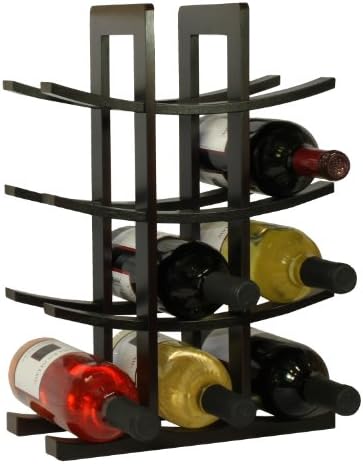 Oceanstar WR1132 12-Bottle Bamboo Wine Rack