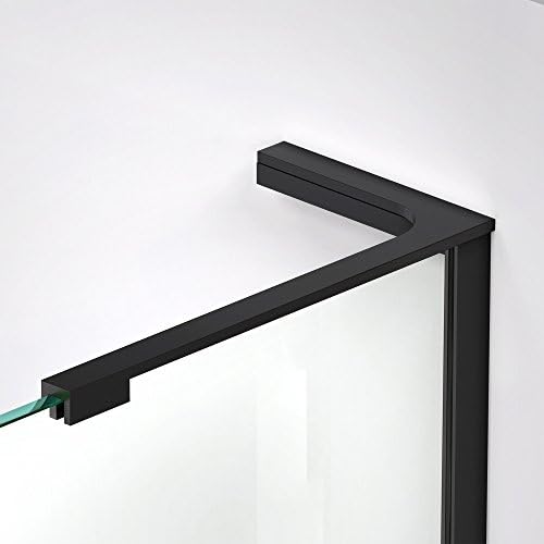 DreamLine Elegance LS Frameless Pivot Shower Door - Satin Black