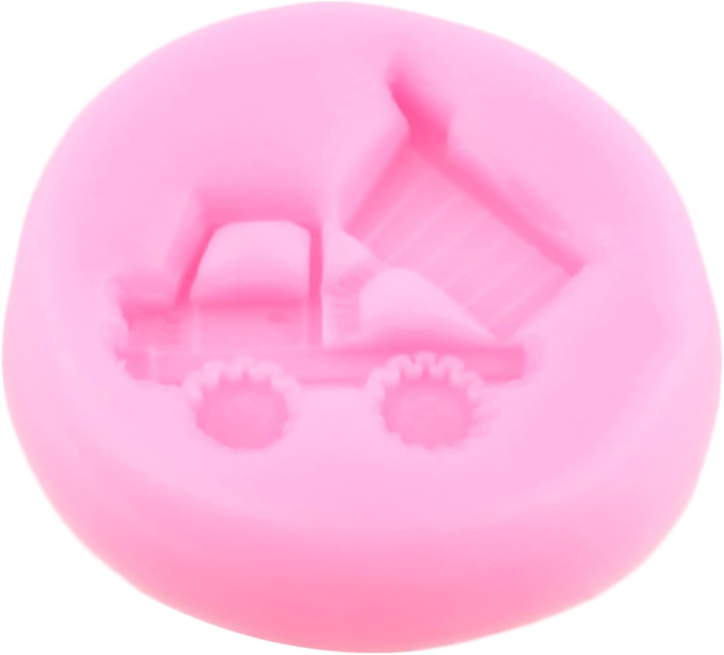 MIYAHOUSE Construction Vehicle Fondant Molds Set Of 6