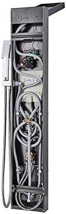 Gougeltd Waterfall Shower Panel with Massage Jets
