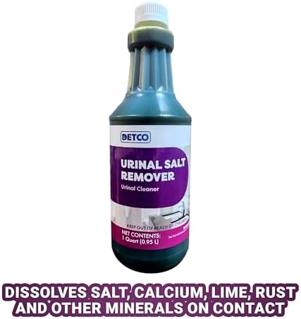 Detco Urinal Salt Remover Concentrate - 1 Quart