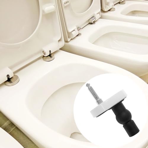 Xhziy Toilet Seat Replacement Hinges Kit 2Sets