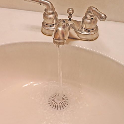Danco Universal Sink Hair Catcher Strainer 2 Pack - White