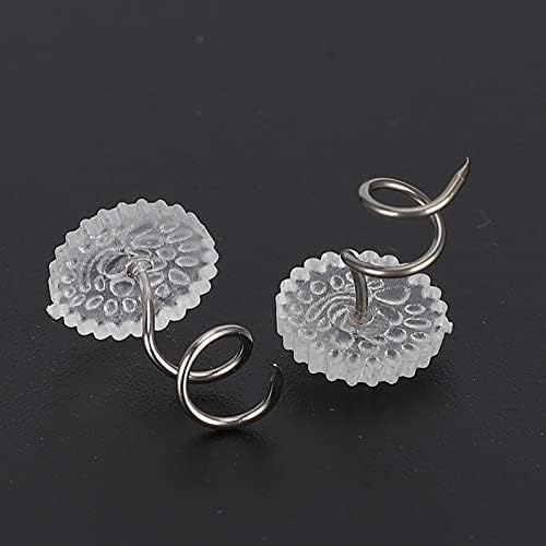 100 PCS Twist Pins with Clear Heads for Upholstery