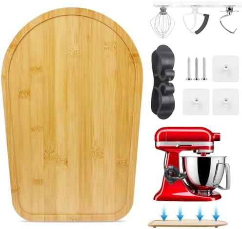 Sun3drucker Sliding Mat for Kitchen Aid Mixer