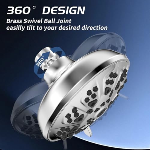 VKZK 10-Mode High Pressure Fixed Showerhead