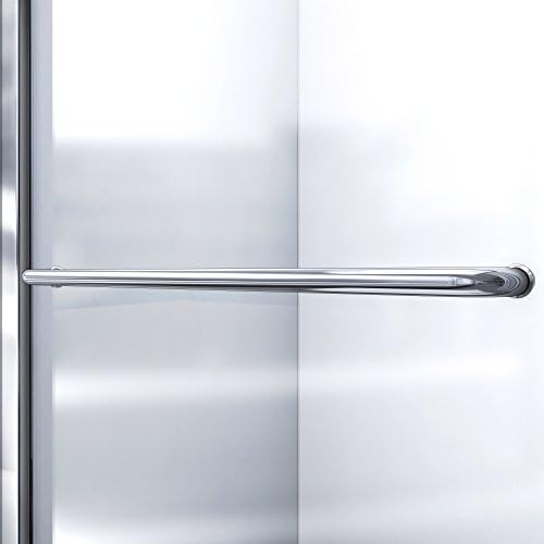 DreamLine Infinity-Z Clear Sliding Shower Door Kit Brushed Nickel