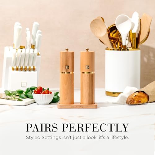 Styled Settings 24-Piece Gold Kitchen Bundle 1
