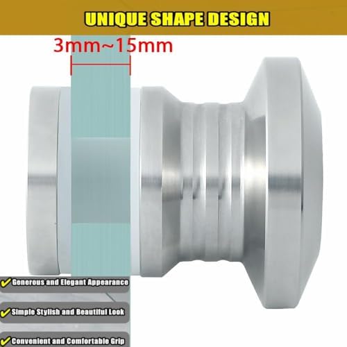 Alise Shower Door Handle - Brushed Nickel L1800