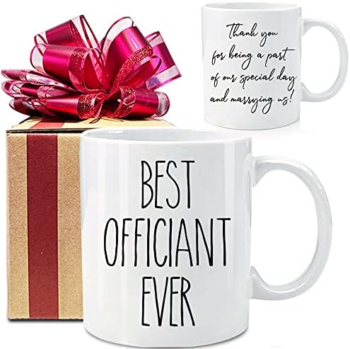 Funny Wedding Officiant Mug Gift Best Officiant Ever Coffee Mug