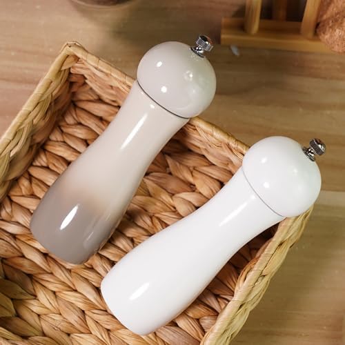 Premium Ceramic Salt Pepper Shaker Set of 2