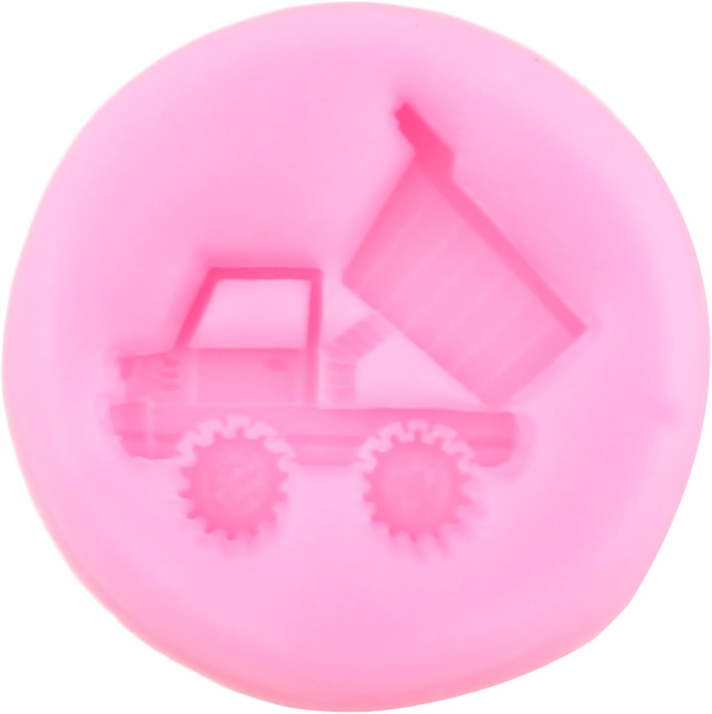 MIYAHOUSE Construction Vehicle Fondant Molds Set Of 6