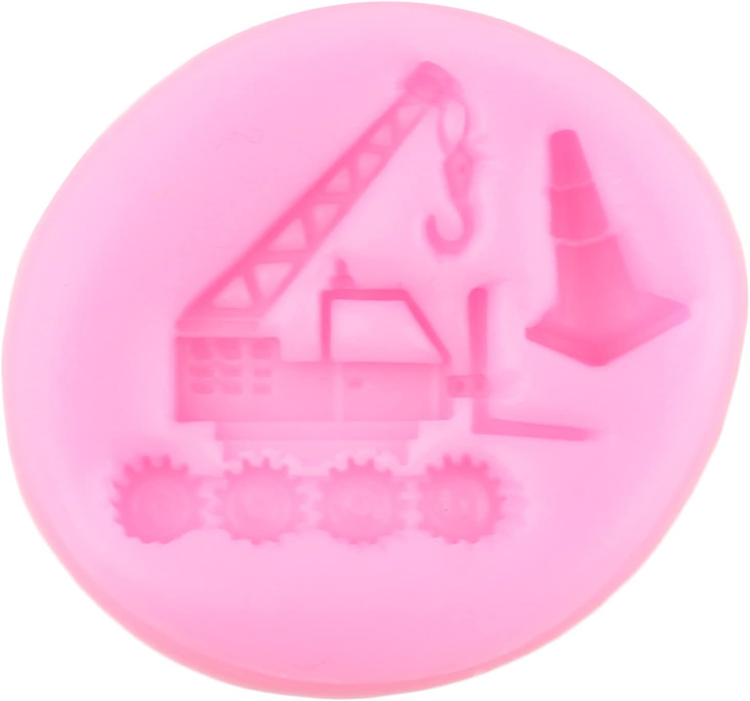MIYAHOUSE Construction Vehicle Fondant Molds Set Of 6