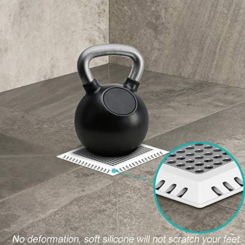 Aojuxix Hair Catcher for Shower Drain Stainless Steel Silicone