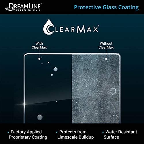 DreamLine Elegance LS Frameless Pivot Shower Door - Satin Black