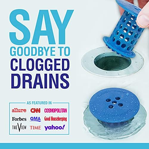 TubShroom Drain Protector Hair Catcher Blue