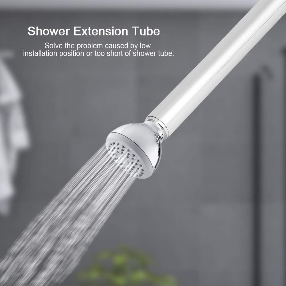 Nikou 4-Inch Stainless Steel Shower Extension Tube