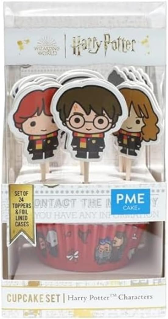 PME Harry Potter Cupcake Kit 24 Cases Toppers