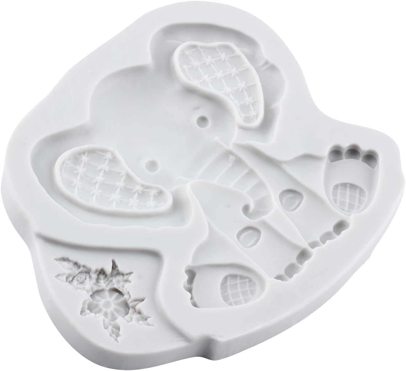 Lingzhi Elephant Lion Fondant Molds Set Of 2