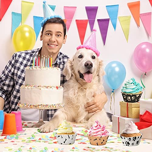 600 Piece Paw Bone Print Cupcake Liners for Birthday Parties