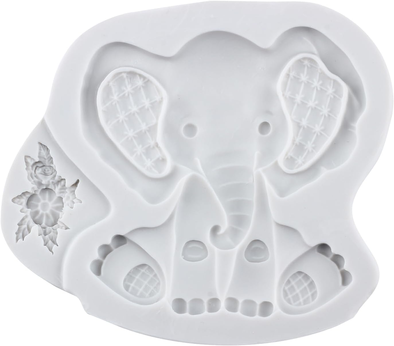 Lingzhi Elephant Lion Fondant Molds Set Of 2