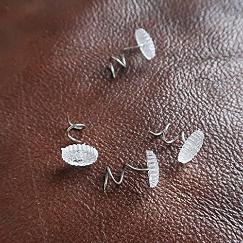 100 PCS Twist Pins with Clear Heads for Upholstery