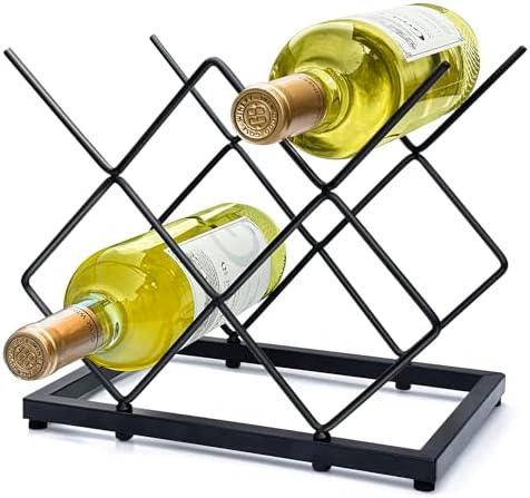 MCSAPIL Tabletop Wine Rack 5 Bottle Capacity