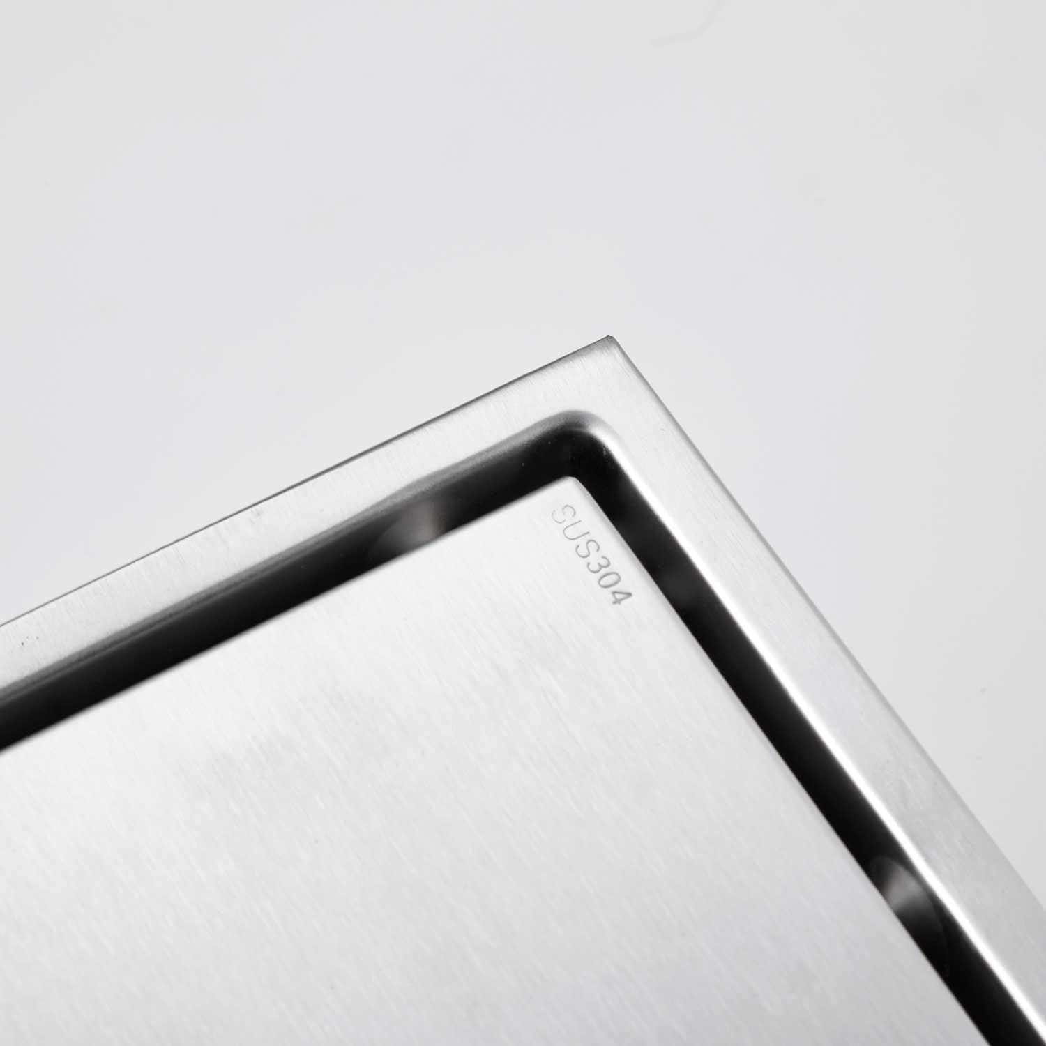 Heemab 6 Inch Square Shower Floor Drain