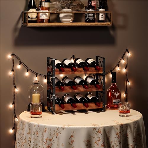 X-cosrack 3-Tier Wine Rack for Inside Cabinet