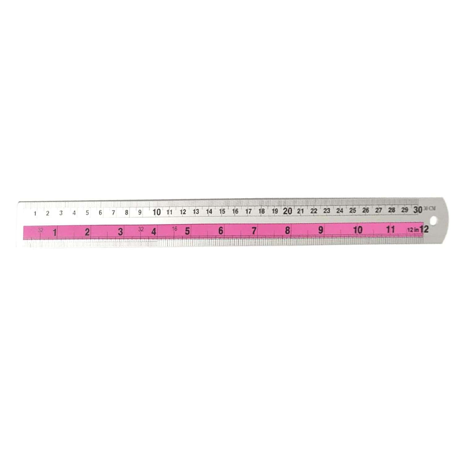 RGYBAO Metal Straight Edge Ruler - Double Side Metric