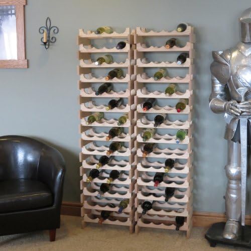FixtureDisplays 15 Bottle Dakota Wine Rack 1040218-NPF 1