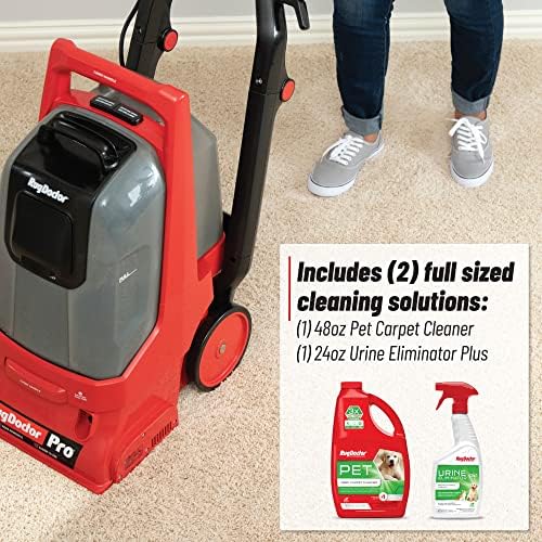Rug Doctor Pro Deep Commercial Carpet Cleaner with Pet Bundle