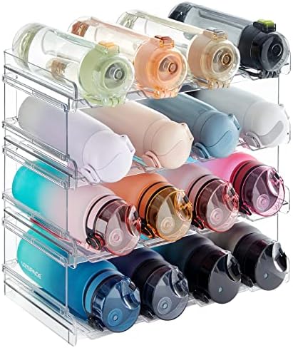 Lifewit Stackable Water Bottle Organizer 3Pack 1