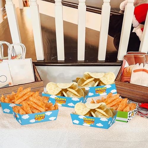 24 Pcs Cartoon Themed Birthday Snack Bowls