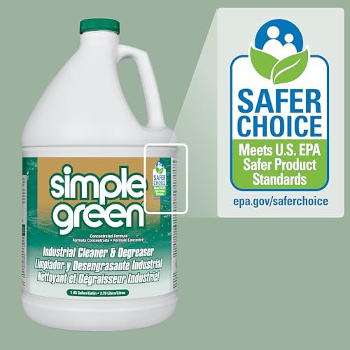 Simple Green Industrial Cleaner and Degreaser 1278 Fl Oz Pack of 1 White