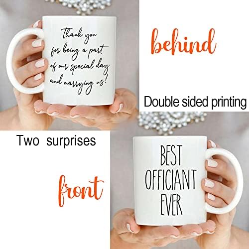 Funny Wedding Officiant Mug Gift Best Officiant Ever Coffee Mug