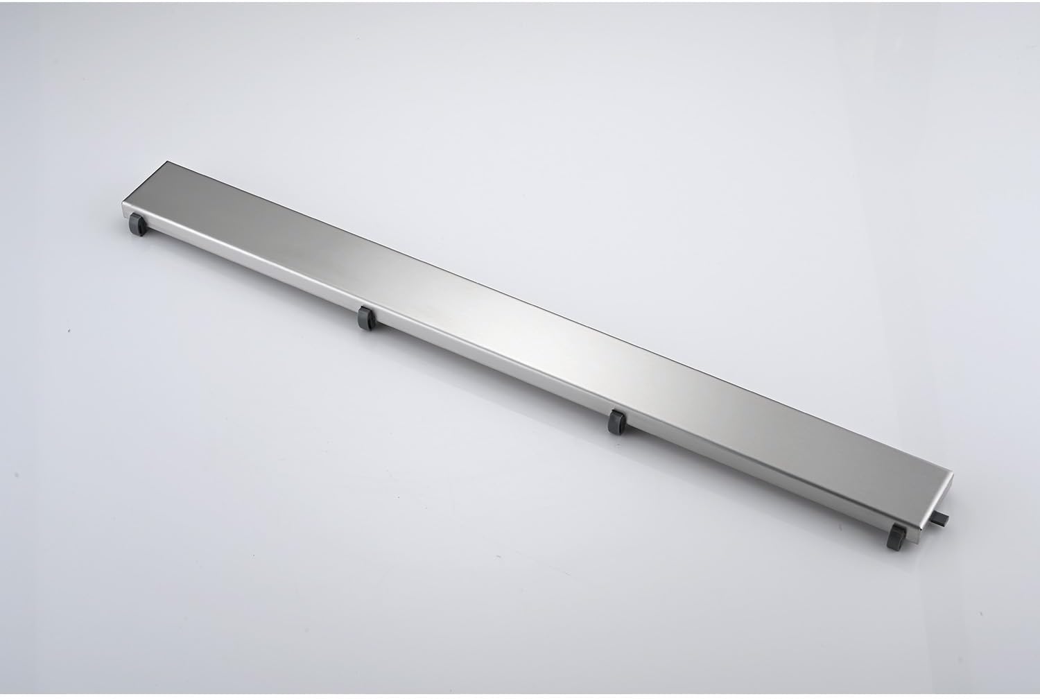 AGANS 32-inch Linear Shower Drain with Hair Strainer and Leveling Feet