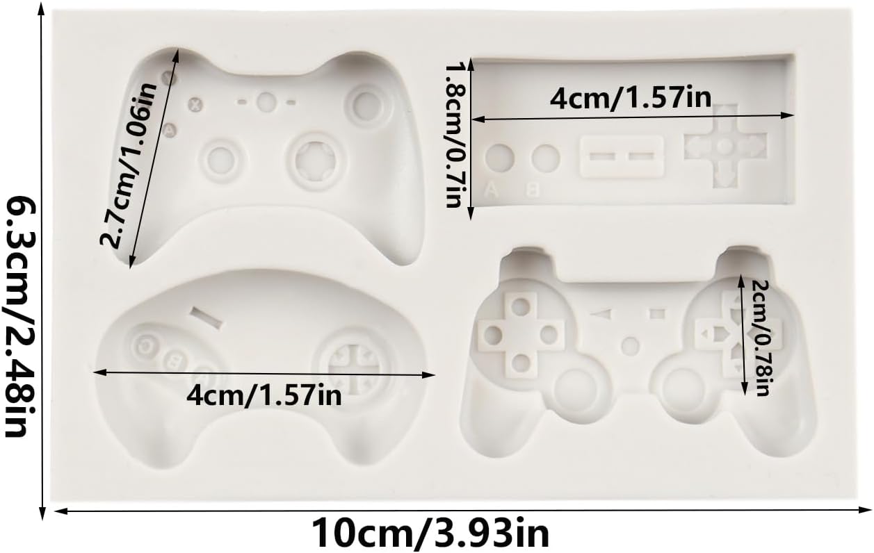 Game Controller Silicone Fondant Mold Set