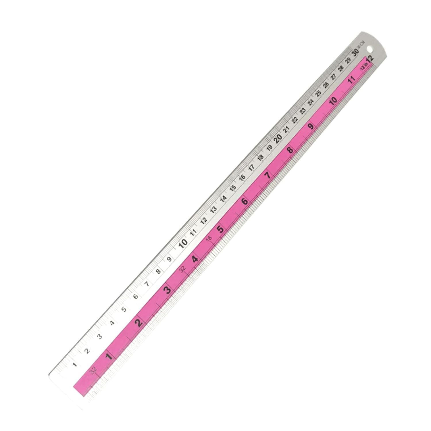 RGYBAO Metal Straight Edge Ruler - Double Side Metric