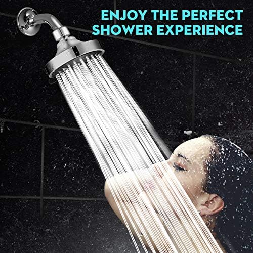 WarmSpray High Pressure 5-Setting Fixed Showerhead