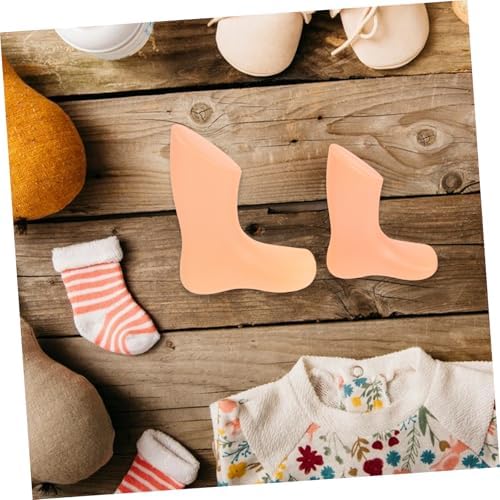 Angoily Reusable Foot Mannequins 4pcs for Store and Art