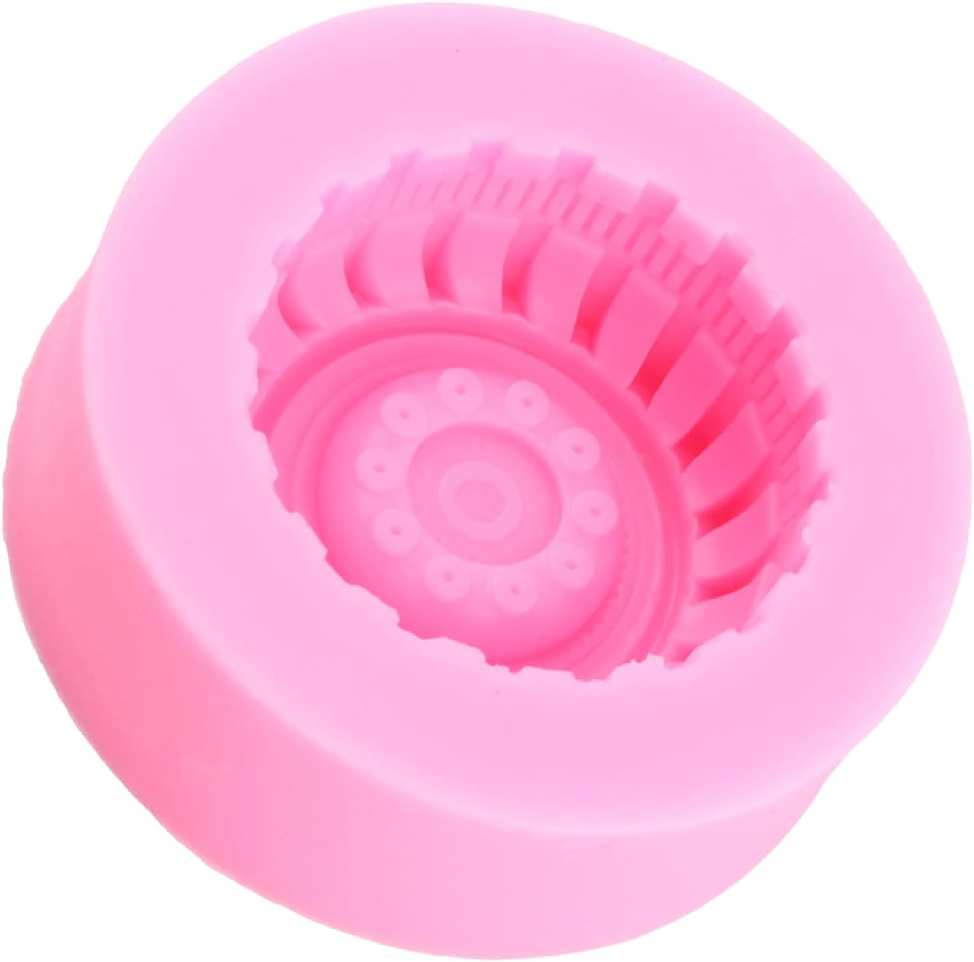 3D Tire Silicone Fondant Mold for Cake Decoration