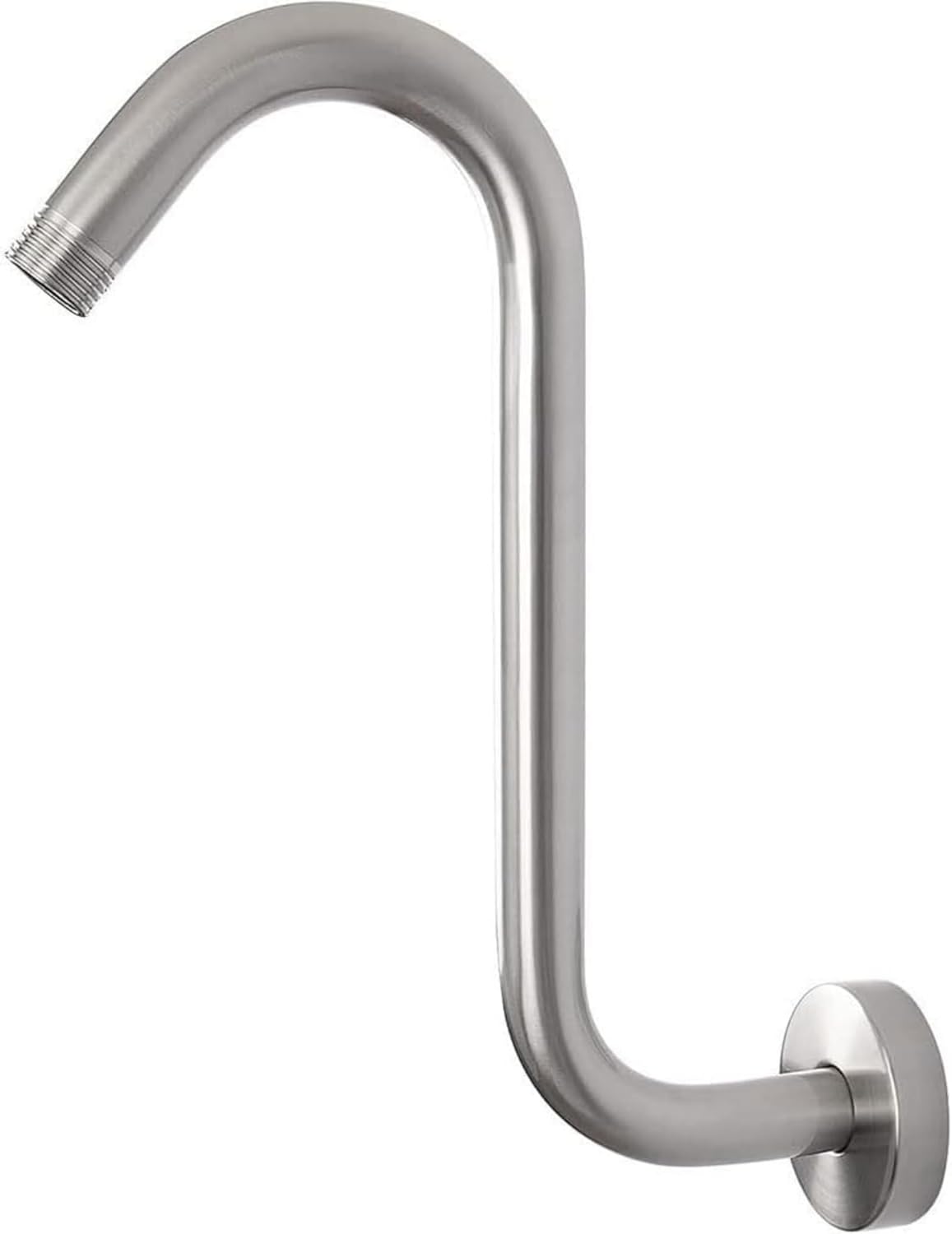 S Shaped Shower Head Riser with Flange and 12 Connection