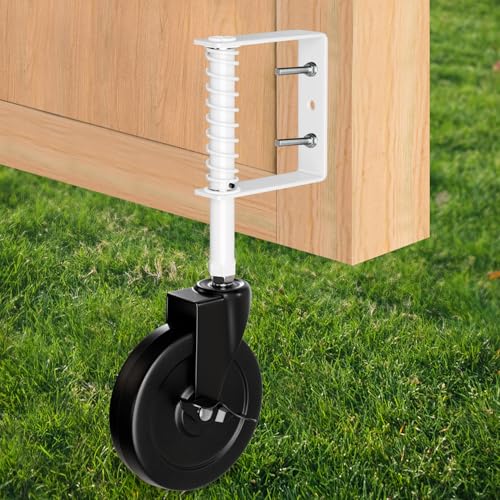BOODVON 5 Inch Heavy Duty Gate Caster with Side Brake