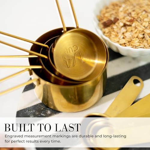 Styled Settings 24-Piece Gold Kitchen Bundle 1