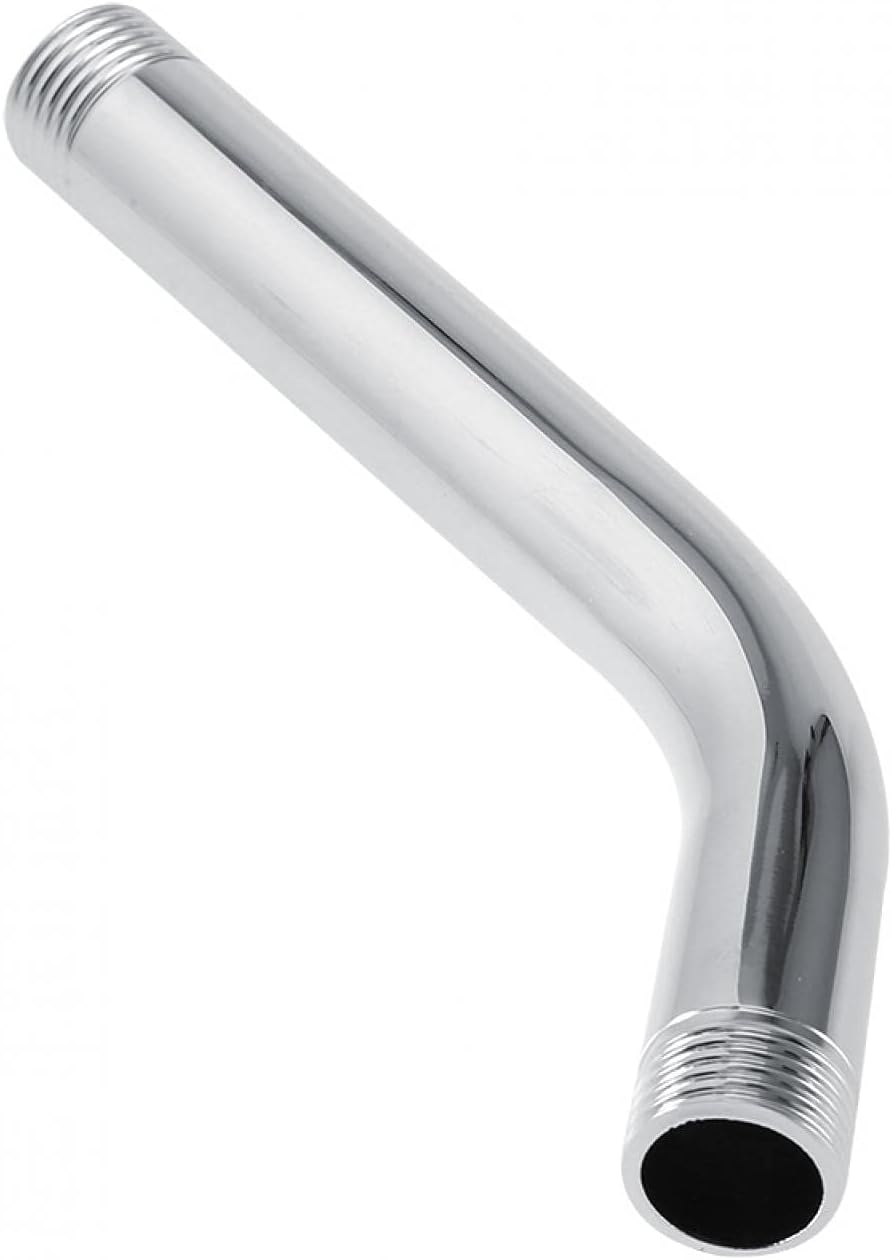 Stainless Steel Wall Mounted Shower Extension Pipe with 2 Thread