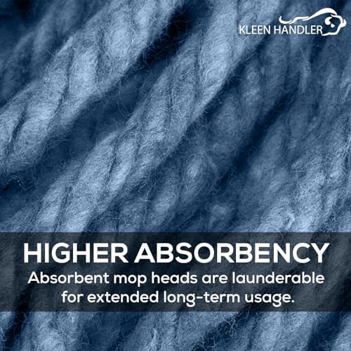 KLEEN HANDLER Heavy Duty Mop Head Replacement - Case of 24