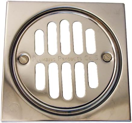 LASCO 03-1245 Chrome Drain Strainer Kit 4-Inch 6 Piece